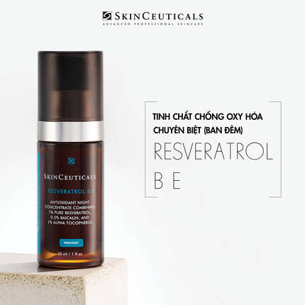 Tinh chất chống lão hóa da ban đêm SkinCeuticals Resveratrol B E