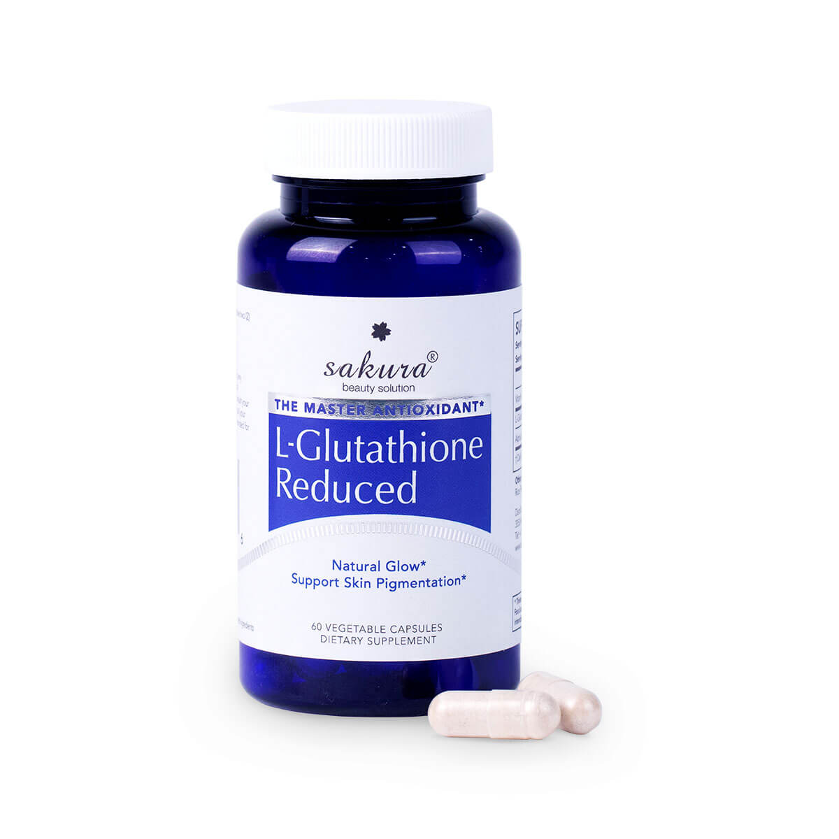 Viên uống trắng da chống lão hóa Sakura L-Glutathione Reduced