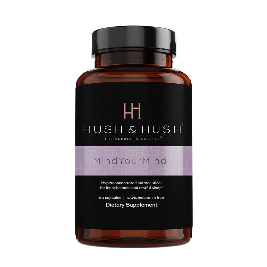 Viên uống hỗ trợ cải thiện giấc ngủ và giảm căng thẳng Hush & Hush Mind Your Mind